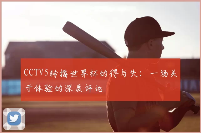 CCTV5转播世界杯的得与失：一场关于体验的深度评论